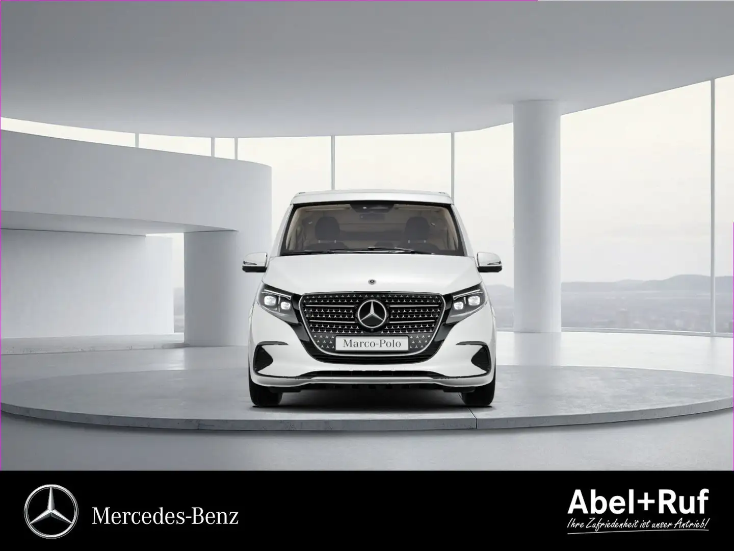 Mercedes-Benz Marco Polo 220 d 4M DISTR+AIRM+Ambi+TotW+AHK+360 Weiß - 2