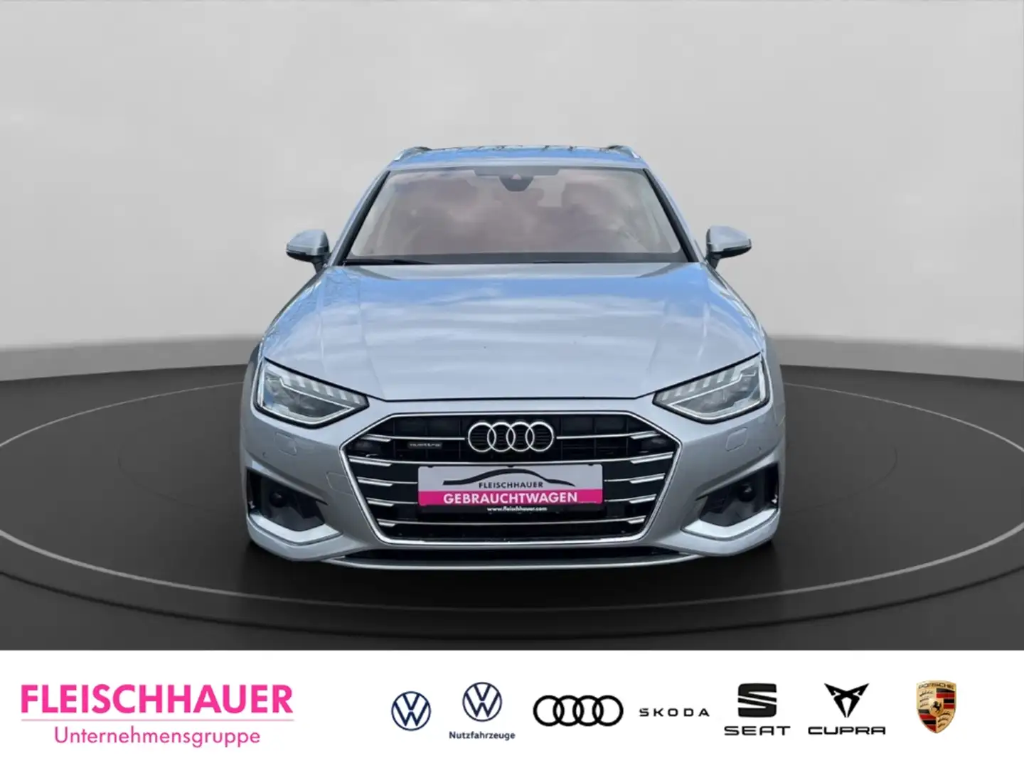 Audi A4 40 TDI quattro advanced Matrix Leder Kamera Silber - 2