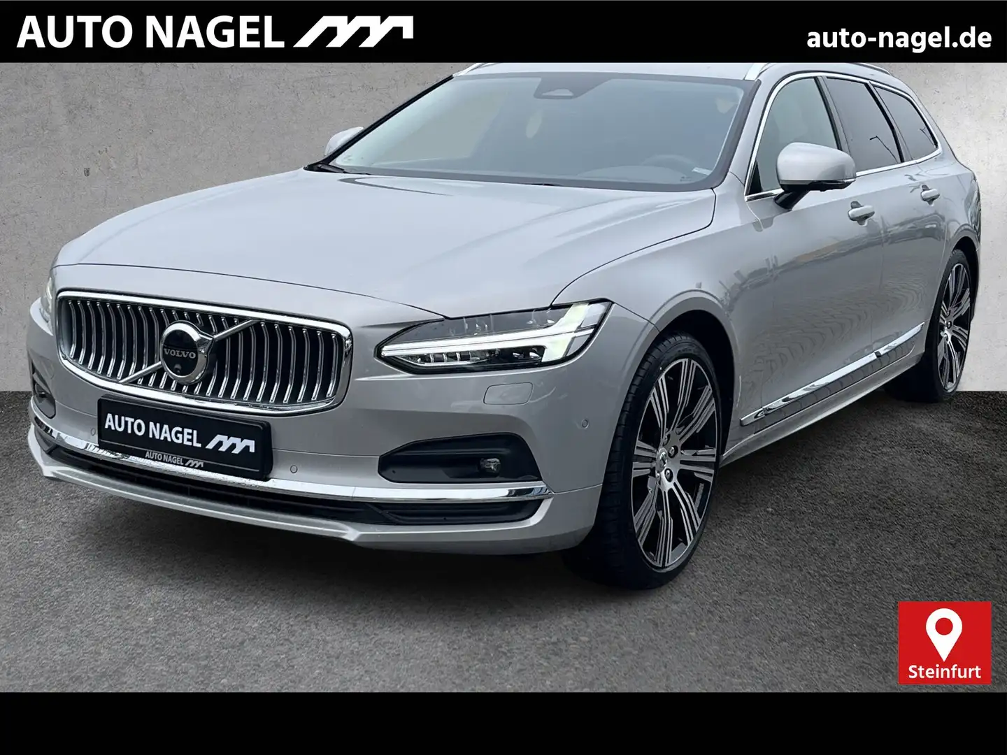 Volvo V90 V90 B4 Autom. Plus Bright |20"|360°|PANO|STANDH| Silber - 1