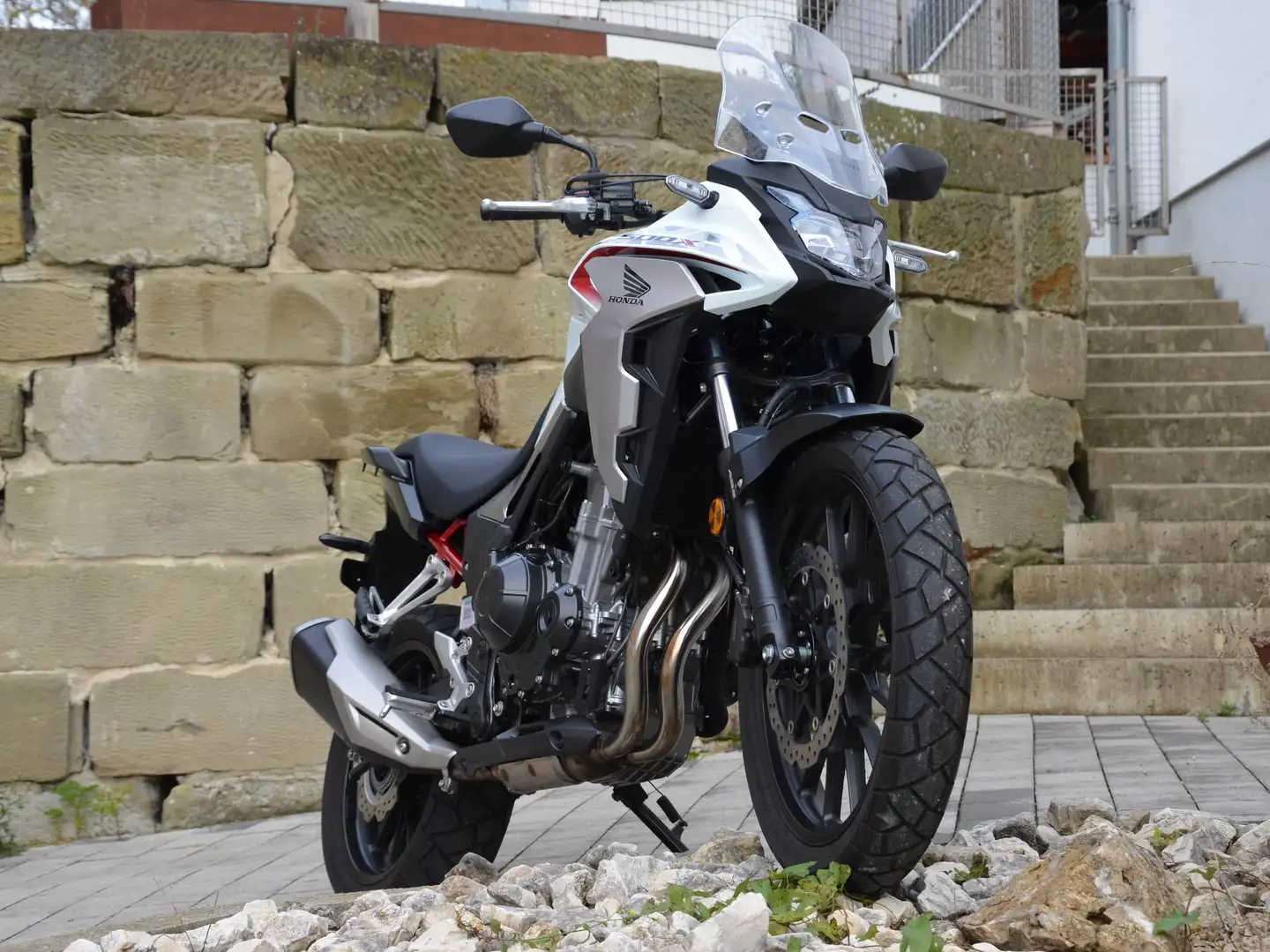 Honda CB 500 HONDA CB 500 X EURO 5 ABS PC64 A2 4.100 KM 1. Hnd Weiß - 1