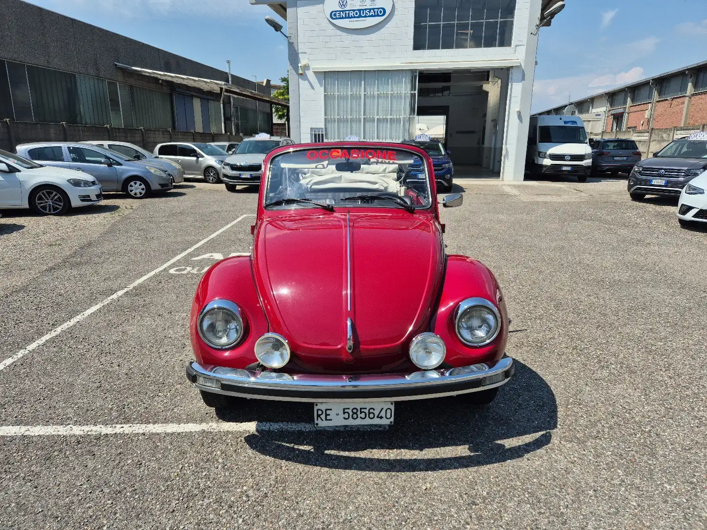 Volkswagen Maggiolino MAGGIOLONE CABRIO 1303 Arancione - 2