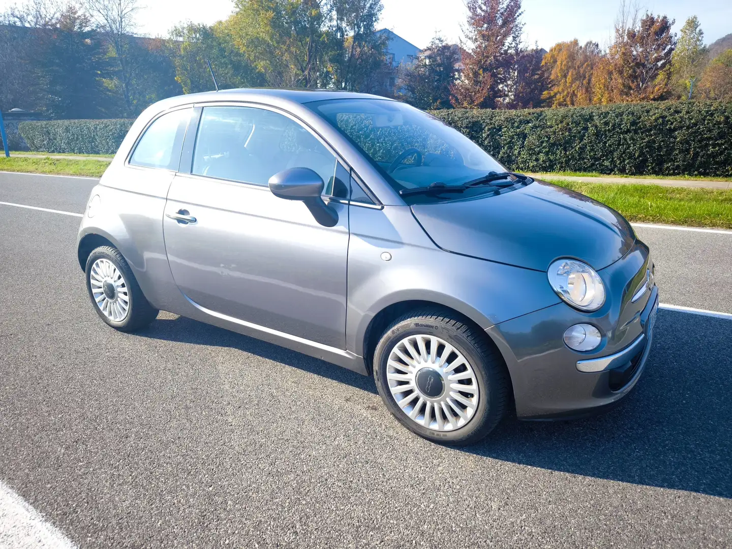 Fiat 500 FIAT 500 1,2 BENZINA-LOUNGE -EURO 6- OK NEOPA Gris - 2