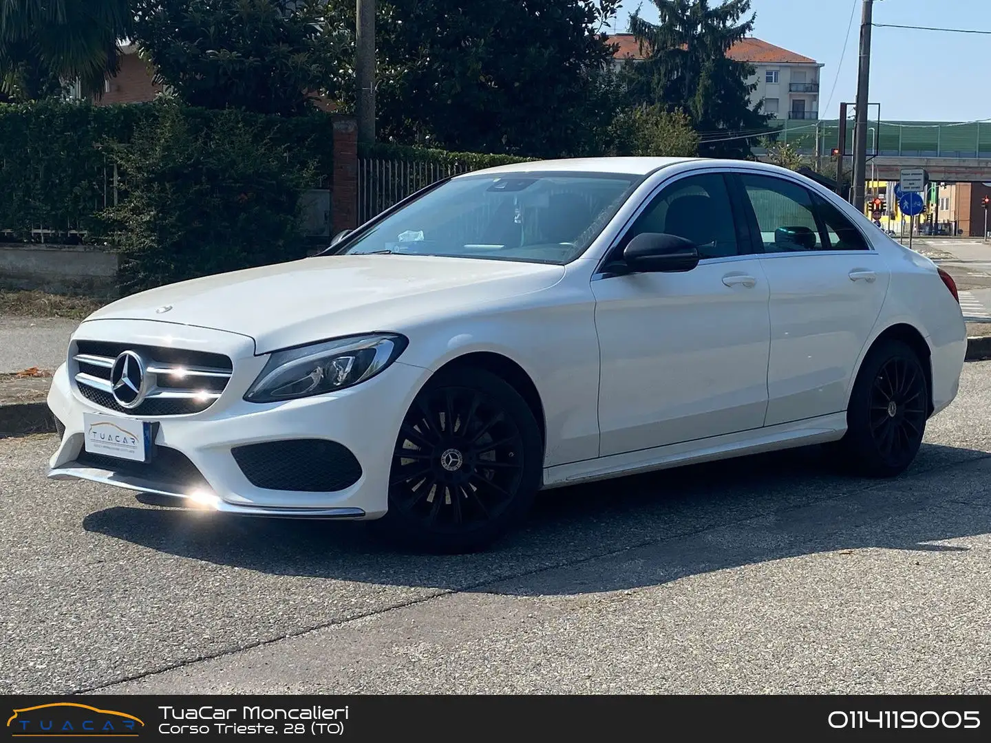 Mercedes-Benz C 220 Sport C 220 D Blanc - 1
