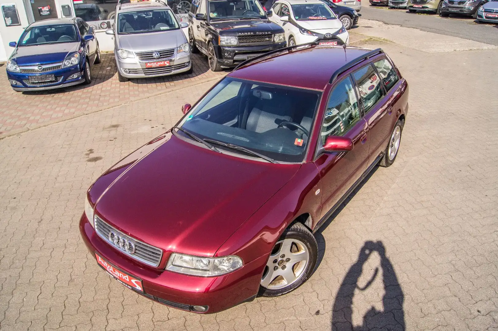 Audi A4 1.8 T Avant+Klima+TÜV+AHK+NR37 Rojo - 1