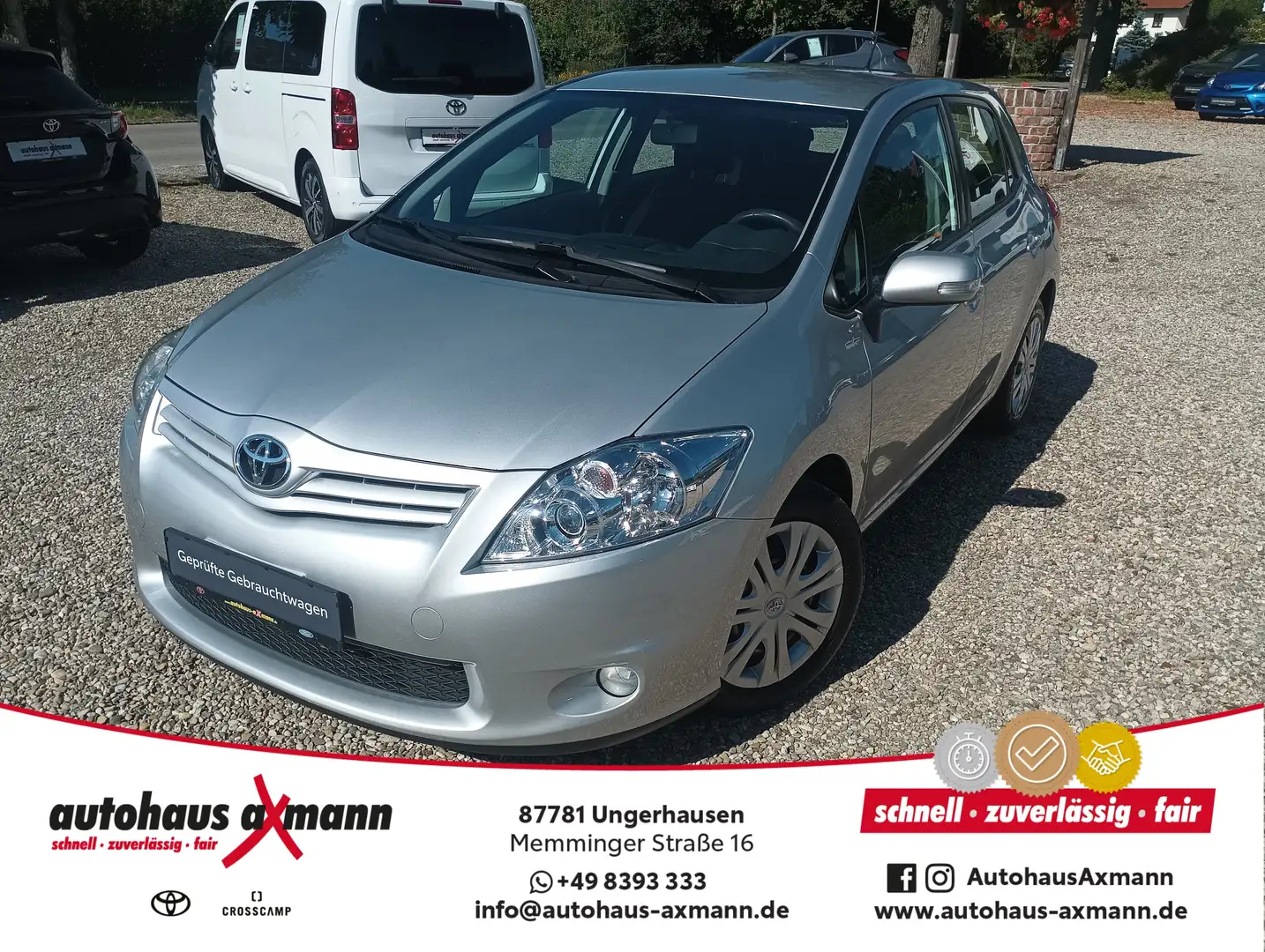 Toyota Auris Life+ Серебристый - 1