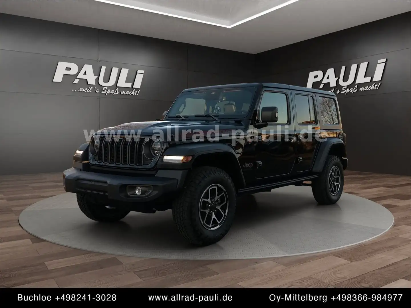 Jeep Wrangler Unlimited 2.0 T-GDI Rubicon | MY2025 Zwart - 1