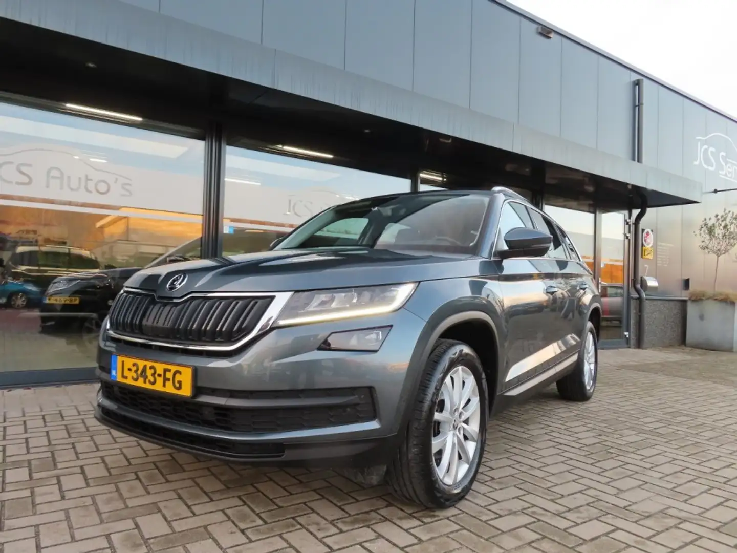 Skoda Kodiaq 1.5 TSI Buss Edition Led Navi Camera Trekhaak 2021 Gris - 1
