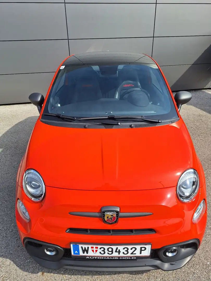 Abarth 500 VOLLER SPAßFAKTOR ,Garantie, neues Service. Narancs - 2