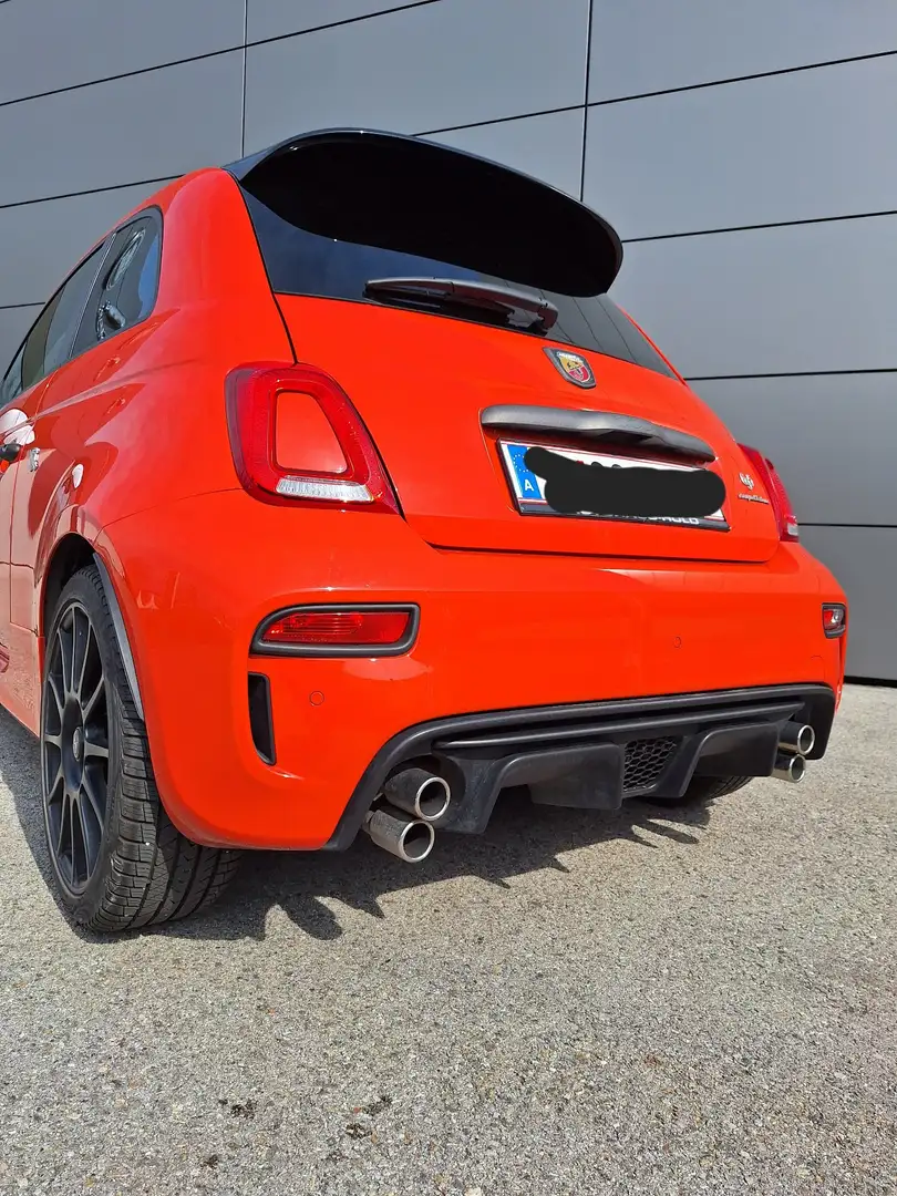 Abarth 500 VOLLER SPAßFAKTOR ,Garantie, neues Service. Narancs - 1