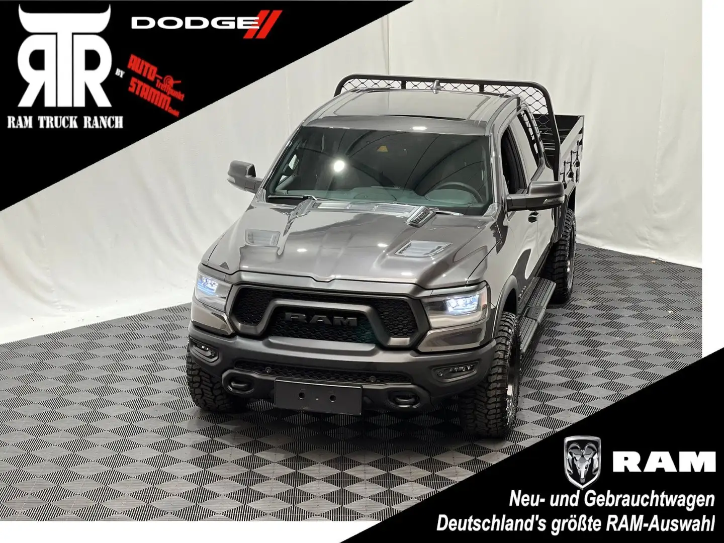 Dodge RAM 1500 Rebel Crew Cab 4x4 *EVO Ladefläche Gris - 1