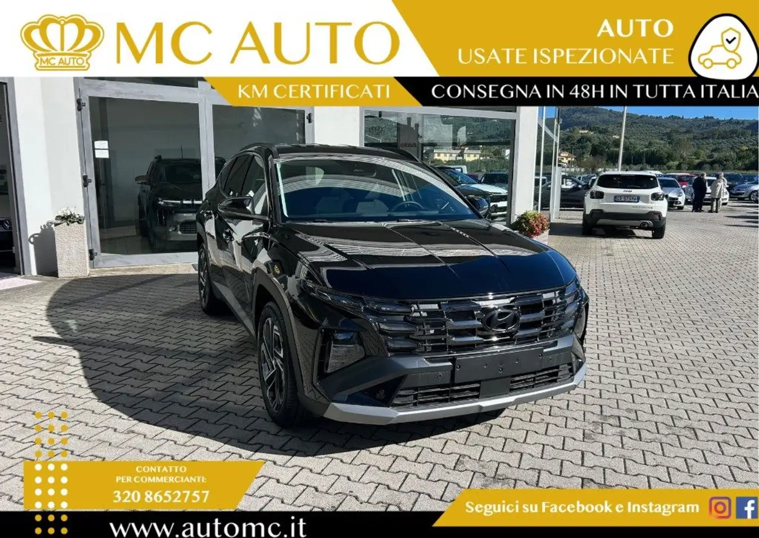 Hyundai TUCSON 1.6 CRDI DCT Exellence PROMO CON FINANZIAMENTO Nero - 1