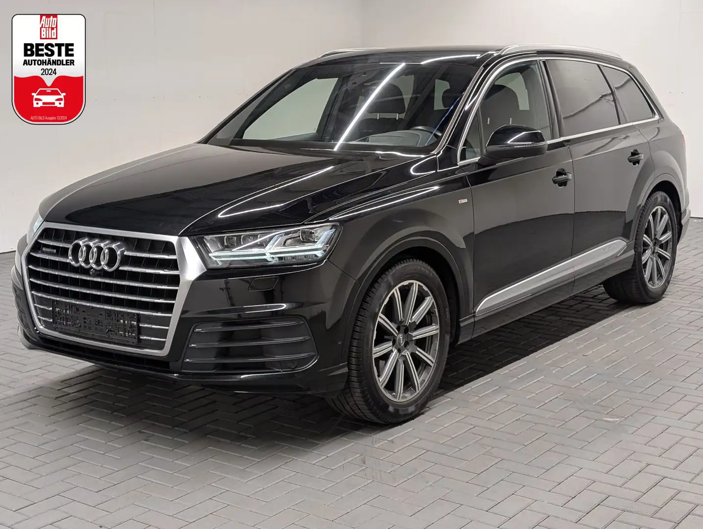 Audi Q7 quattro S-Line Matrix/Luft/360°Kam/AHK/VirCo/ Schwarz - 1