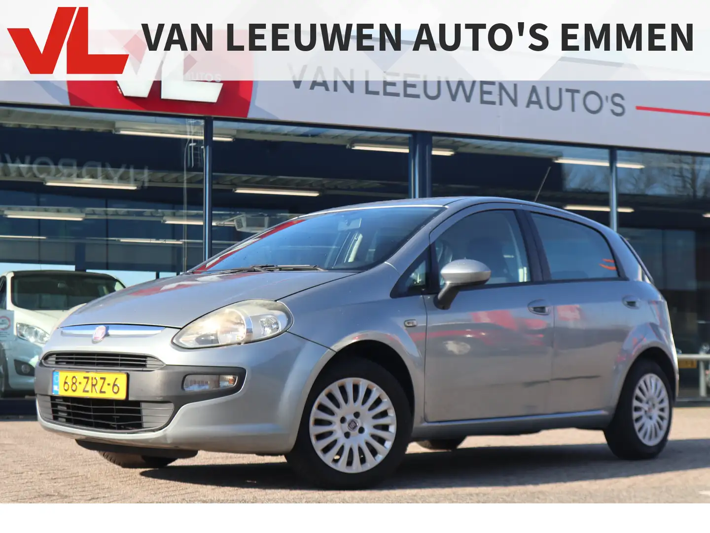 Fiat Punto Evo 1.2 Dynamic | Radio CD | Airco | APK 30-12-2025 | Grijs - 1