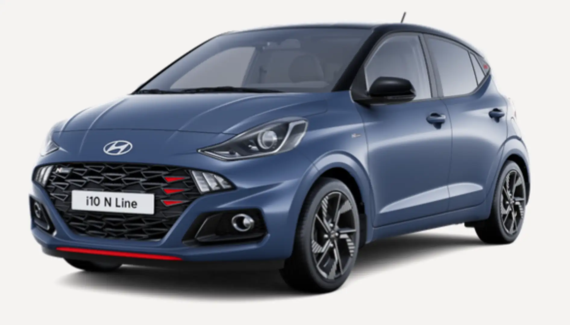 Hyundai i10 1.0 T-GDI N Line Blau - 1