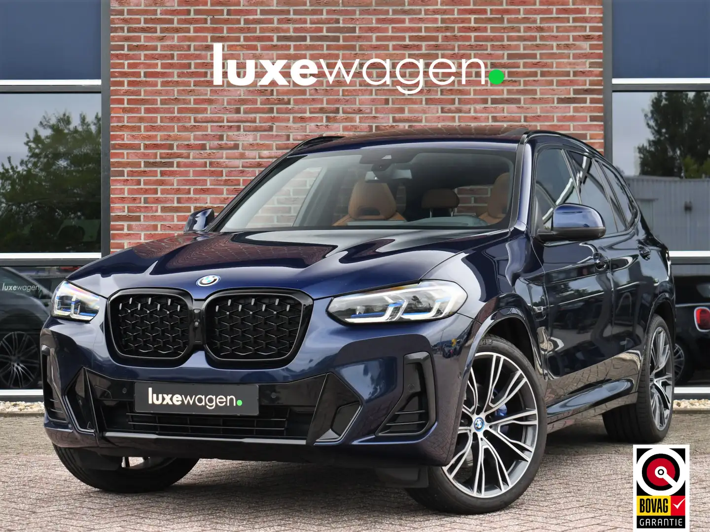 BMW X3 xDrive30e M-Sport Pano M-zetels Trekh 21inch 360 H Azul - 1
