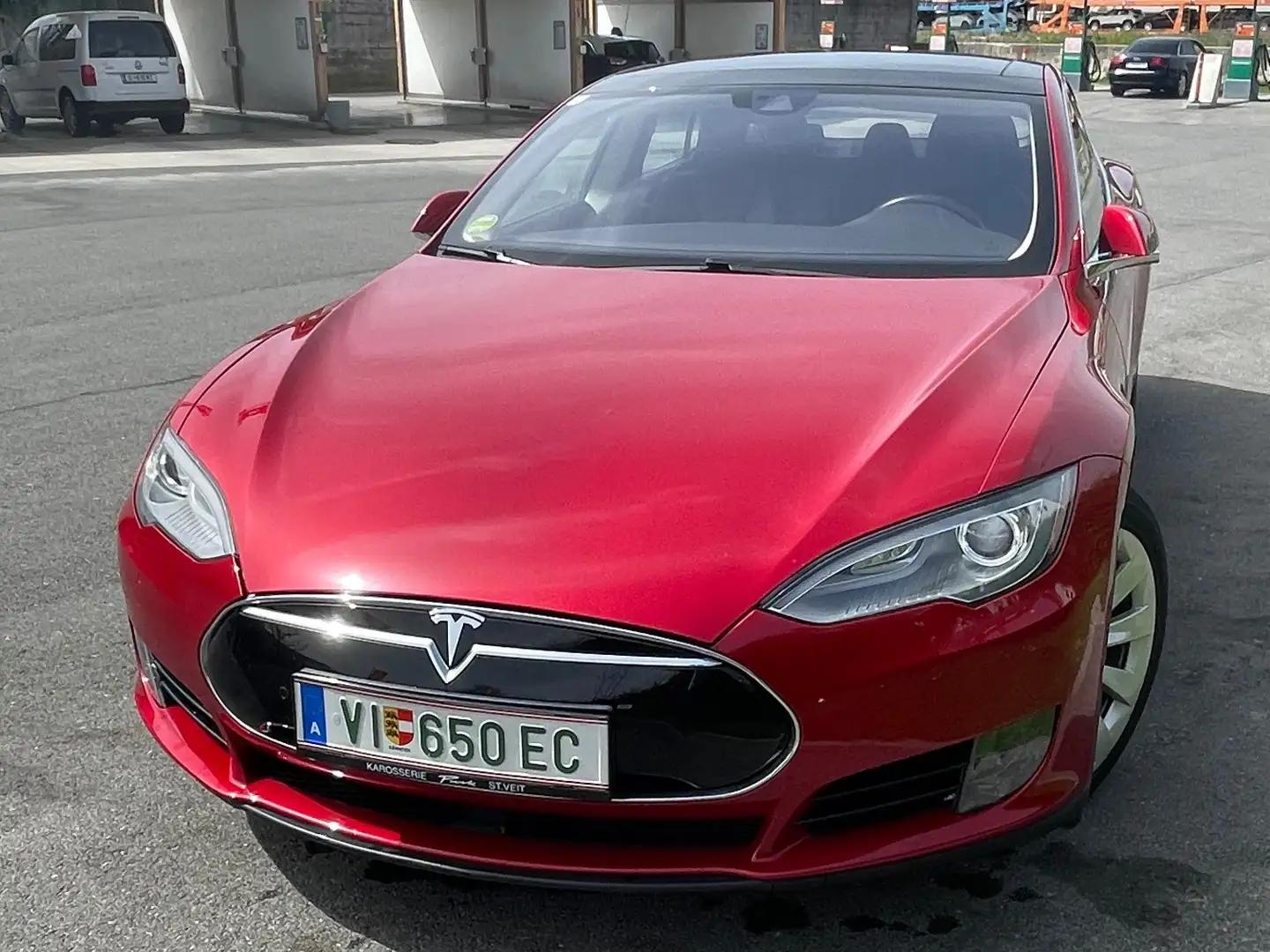 Tesla Model S 85D 85kWh (mit Batterie) Red - 1