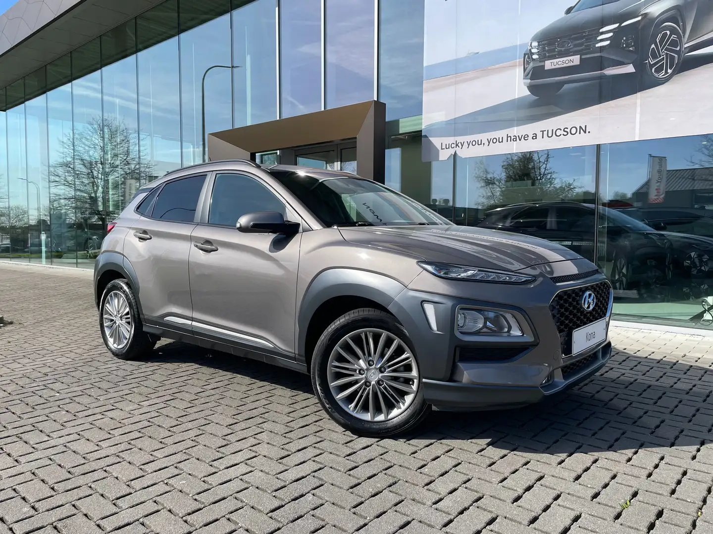 Hyundai KONA 1.0 T-GDi Launch Edition Bruin - 1