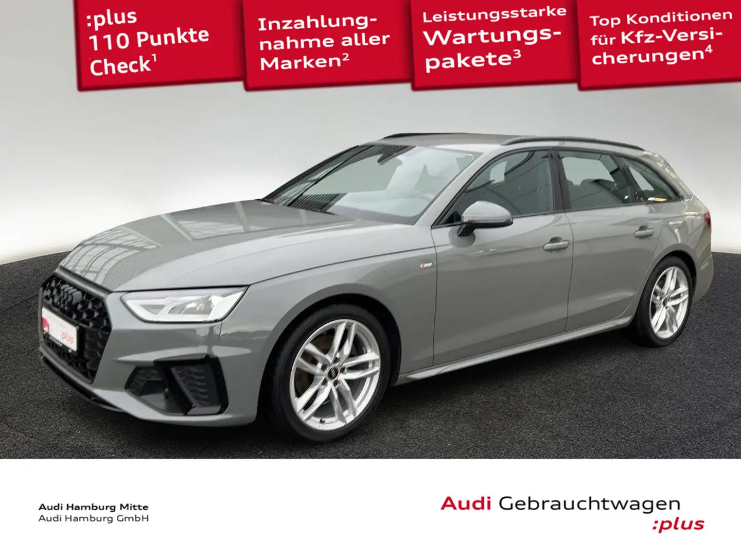 Audi A4 35 TFSI S line S tronic Virtual Kamera Grau - 1