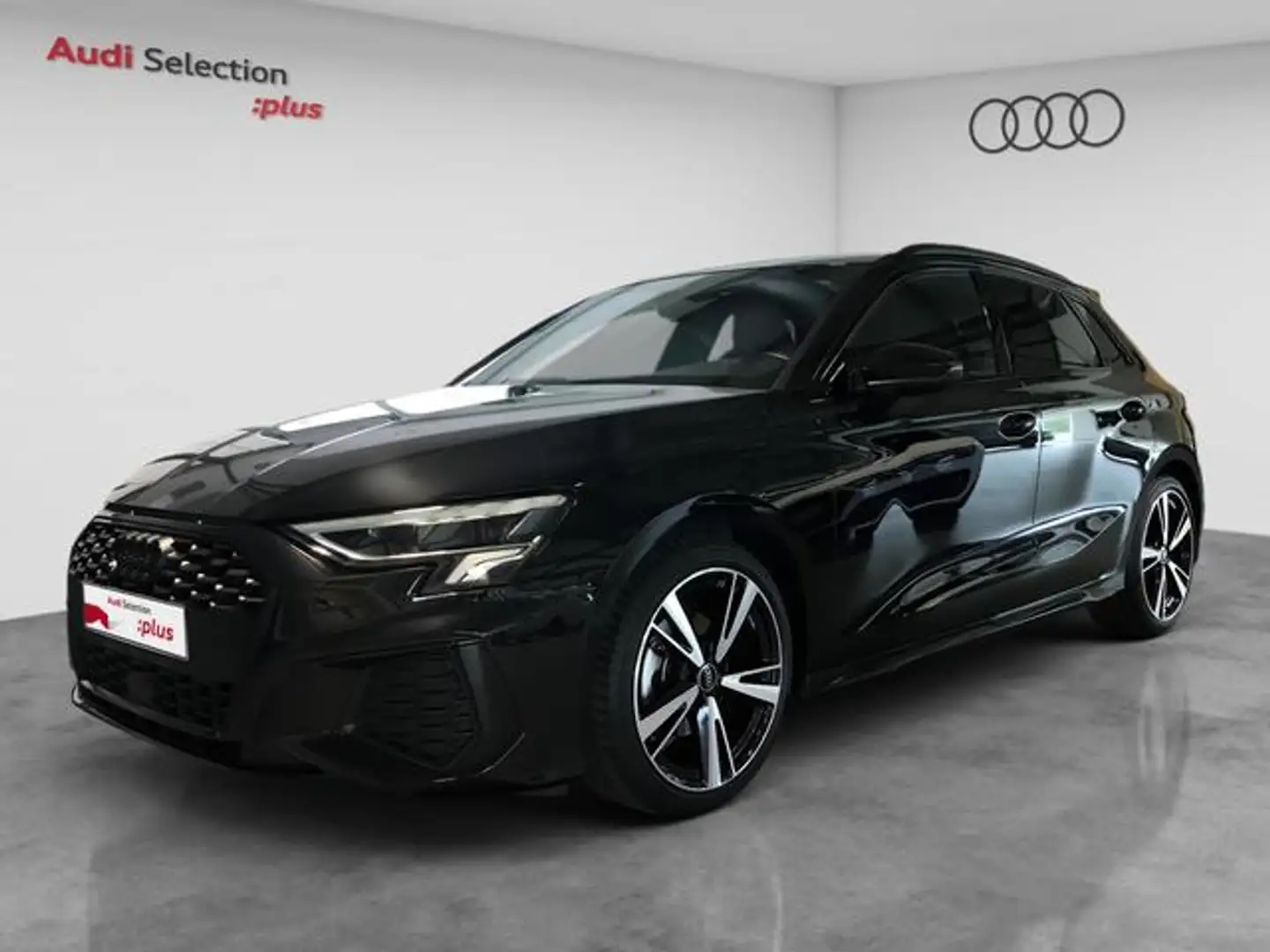 Audi A3 Sportback 35TDI Black line S tronic Negro - 2