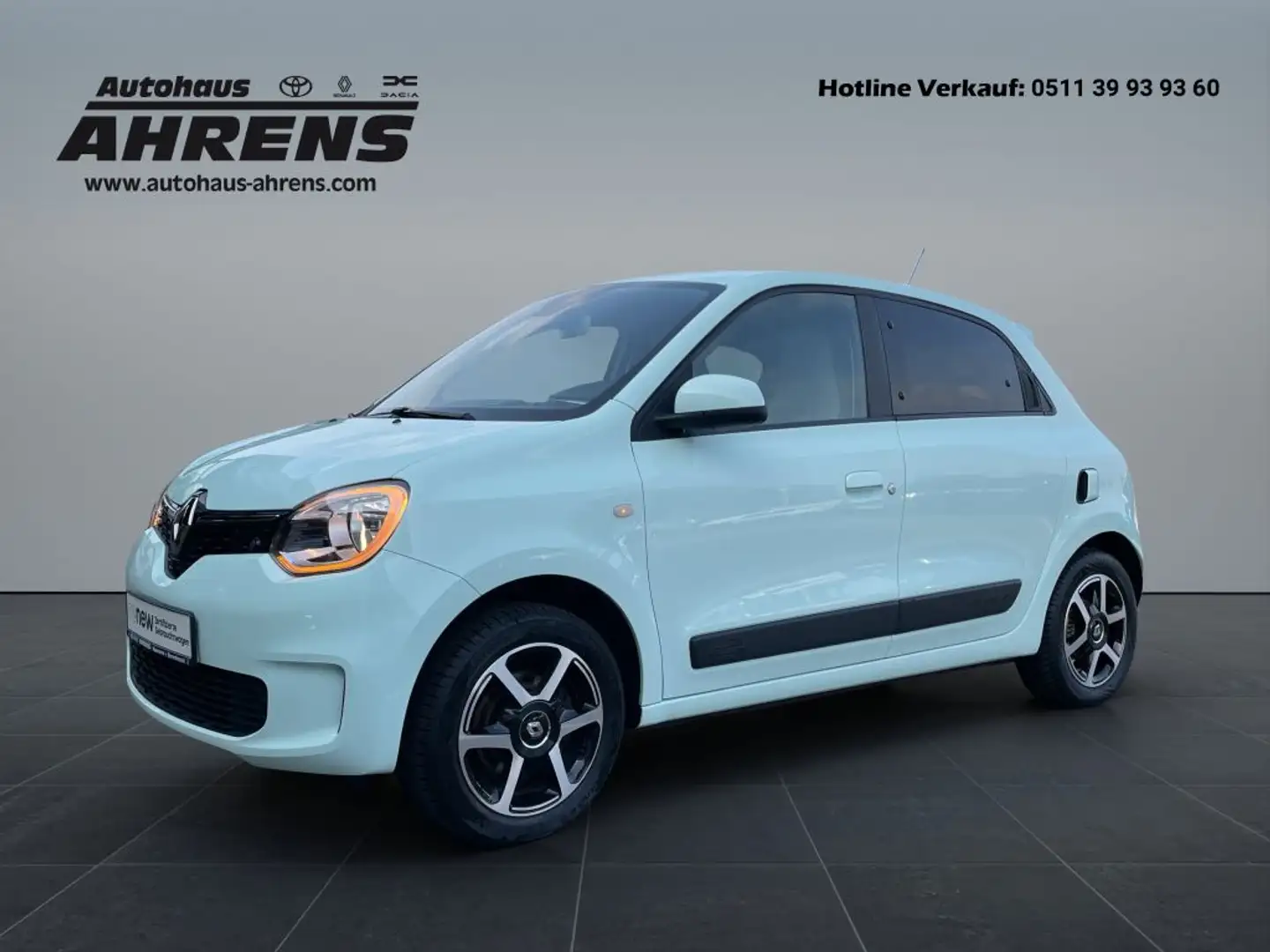 Renault Twingo SCe75 LIMITED Allwetter CarPlay Parkhilfe Groen - 1