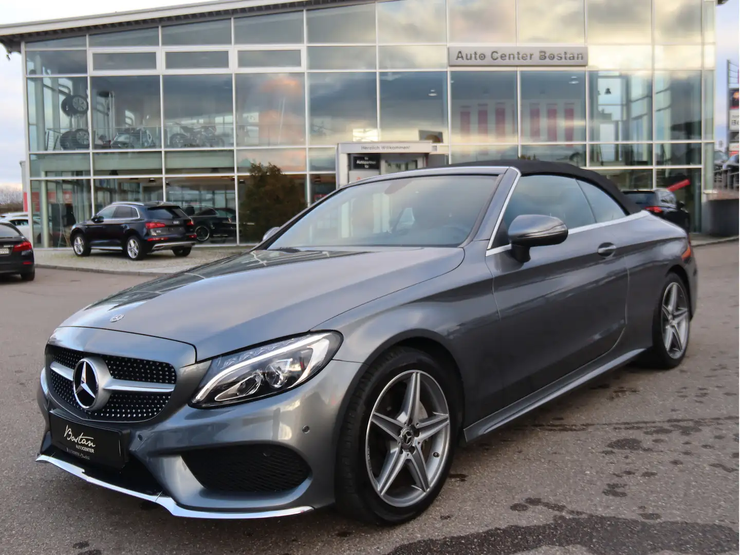Mercedes-Benz C 180 AMG/CABRIO/KAMERA/LEDER/NAVI/SCHECKHEFT Gris - 2