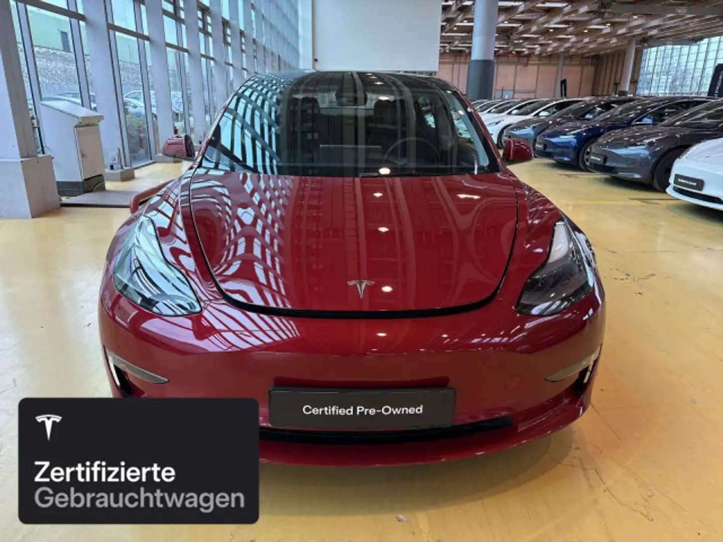 Tesla Model 3 Long Range AWD Rot - 2