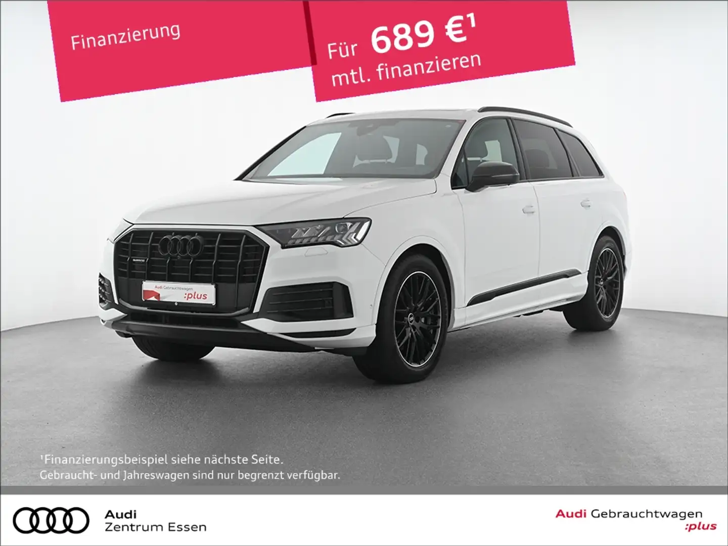 Audi Q7 50 TDI quattro TIPTRONIC MATRIX LED PANO NAV PLUS Weiß - 1