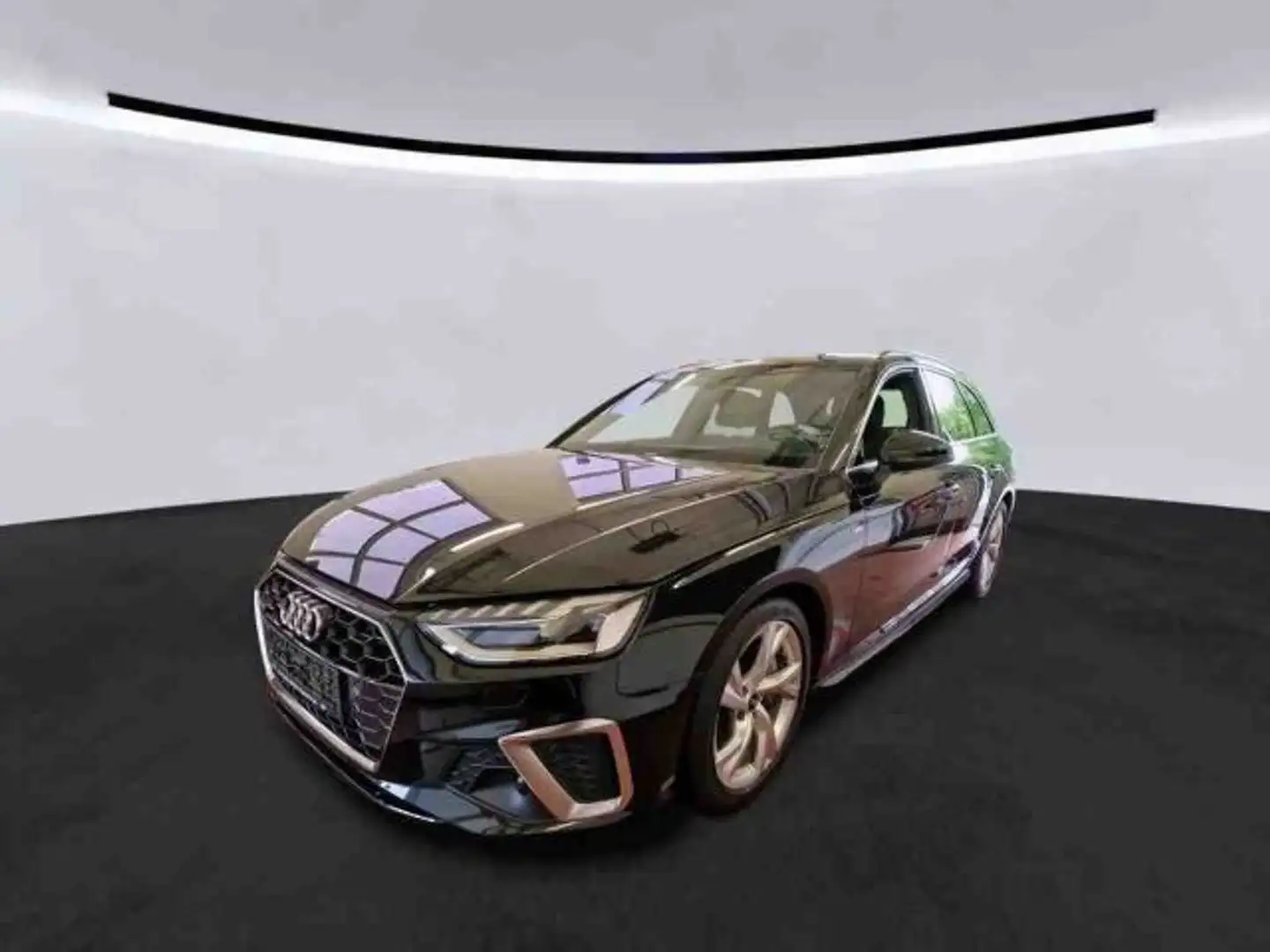 Audi A4 40 TDI QU 2x S-LINE 5JG+LED+NAV+AHK+ACC Schwarz - 2