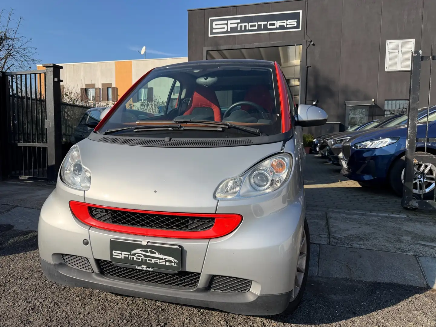 smart forTwo fortwo 1000 62 kW coupé passion Argent - 1