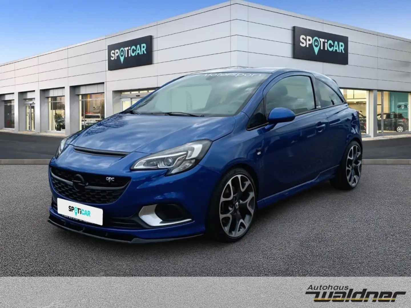 Opel Corsa 1.6 Turbo OPC Blau - 1