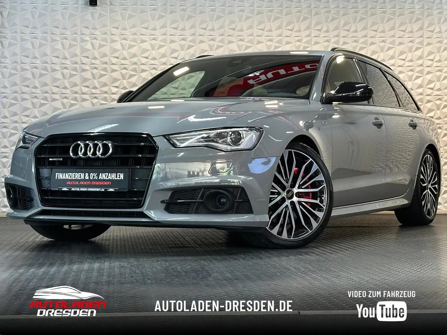 Audi A6 3.0TDI QUATTRO COMPETITION S LINE BI-XEN#ACC Gris - 1