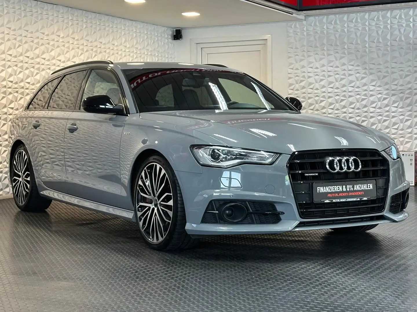 Audi A6 3.0TDI QUATTRO COMPETITION S LINE BI-XEN#ACC Gris - 2