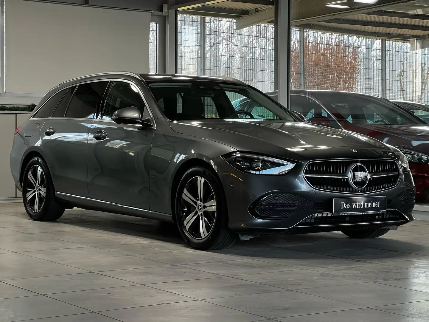 Mercedes-Benz C 180 T Avantgarde DISTRONIC LED+NAVI+PDC&360°++ Grau - 2