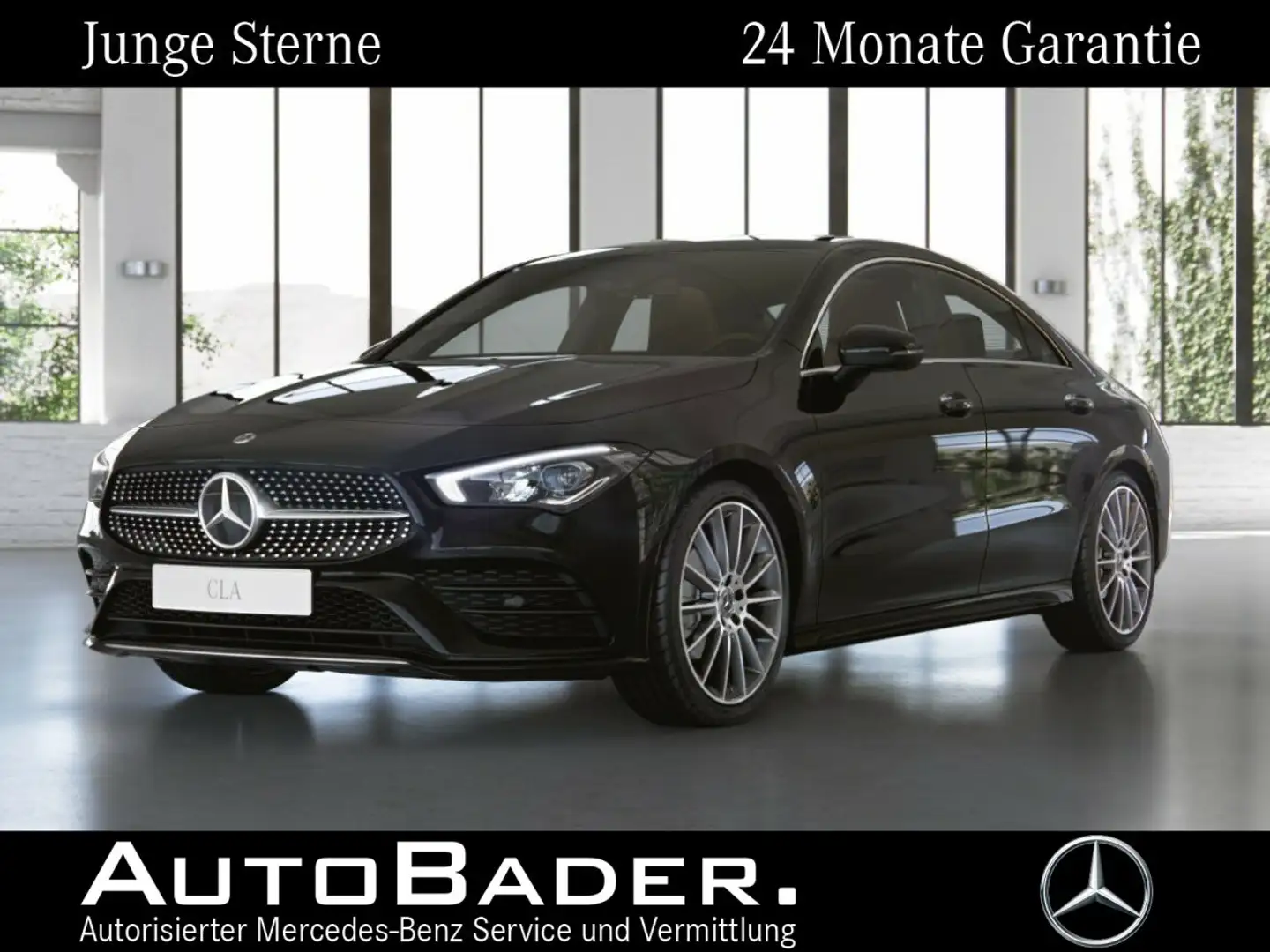 Mercedes-Benz CLA 180 CLA 180 7G AMG MBUX LED PTS SpiegelPkt Ambie 19" Schwarz - 1