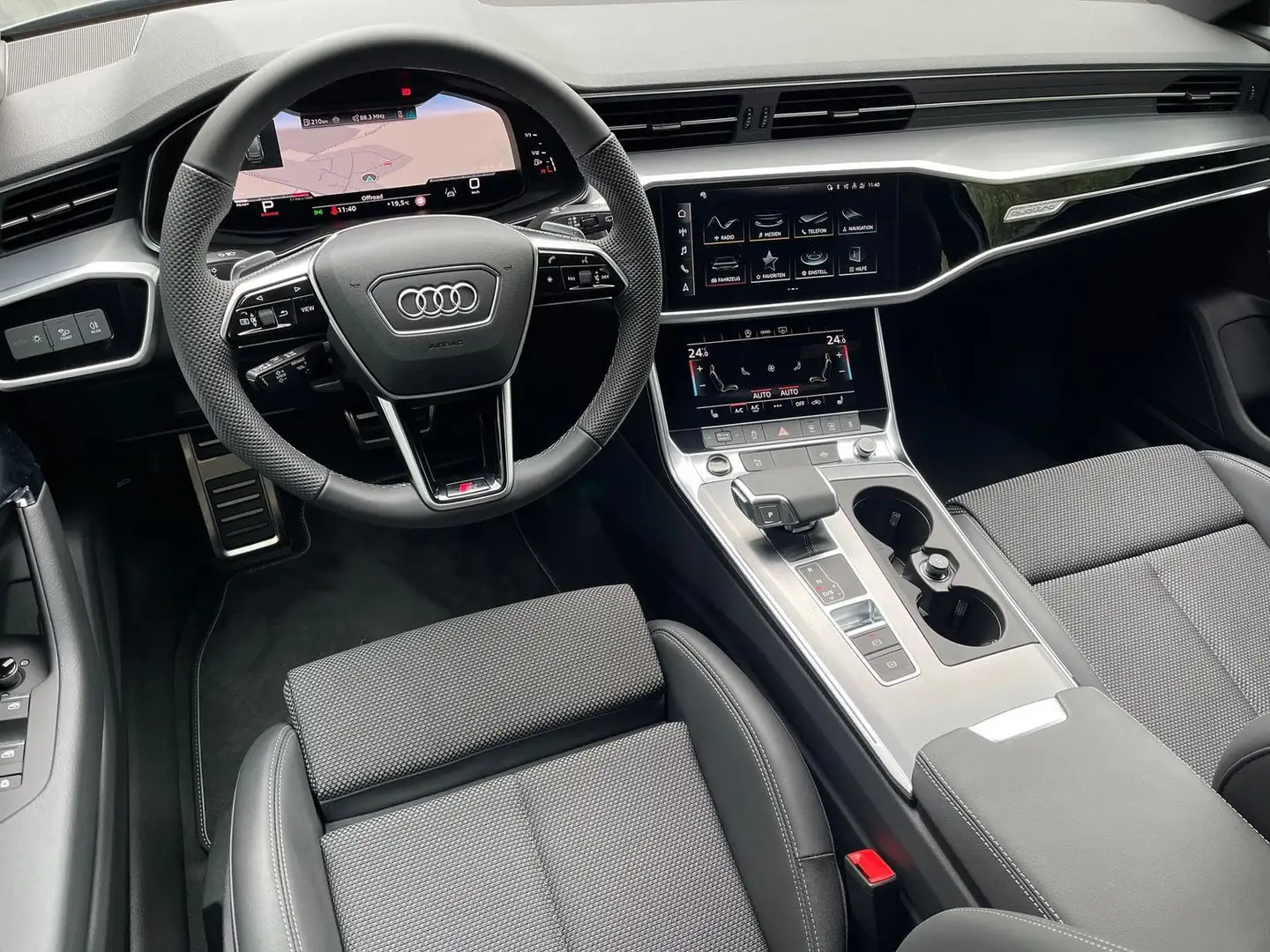 Audi A6 40 TDI quattro S line+AHK+Cockpit+Kamera+StandH Grau - 2