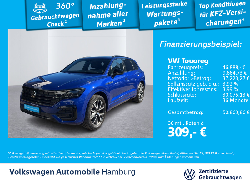 Volkswagen Touareg 3.0 V6 TDI Tiptr R-Line 4M AHK Panorama — photo 2