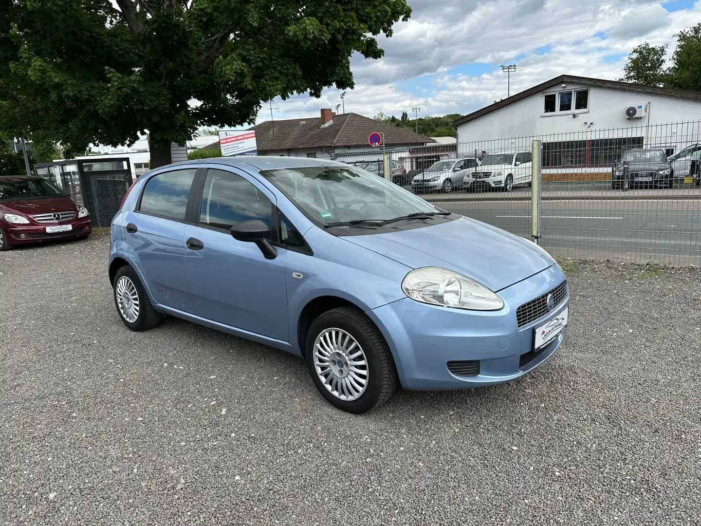 Fiat Grande Punto 1.2 8V Active 2.Hand TÜV Синій - 1