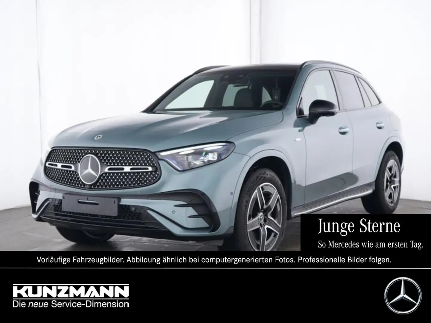 Mercedes-Benz GLC 300 de 4M AMG Night Panorama AHK HeadUp 360° Argent - 1