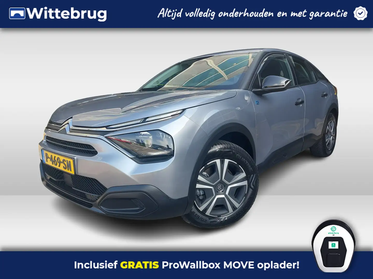Citroen E-C4 Electric Live 50 kWh | Elektrisch | Regensensor | Cruise co Grigio - 1