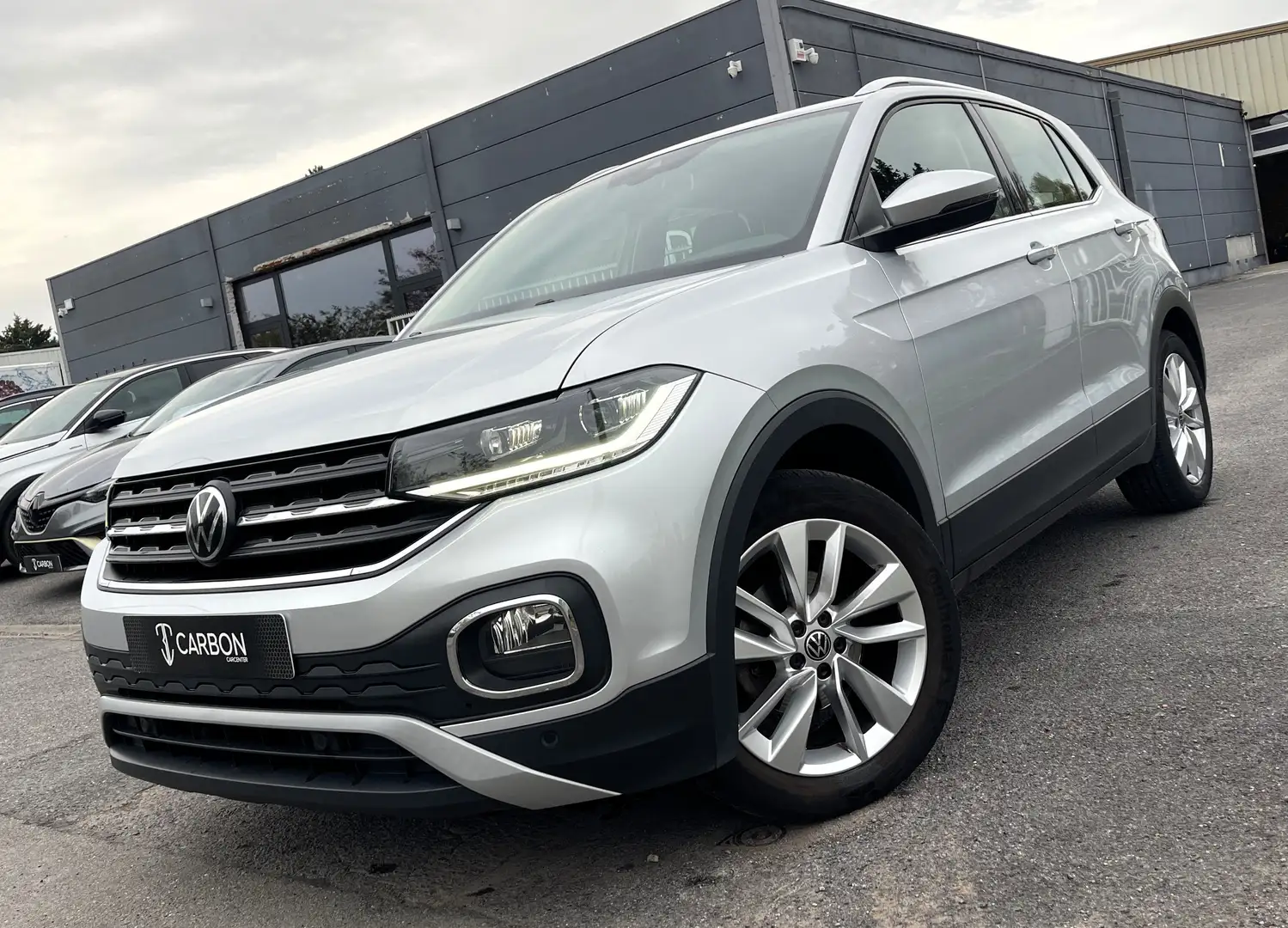 Volkswagen T-Cross 1.0 TSI Style KEYLESS/NAVI/LED/COCKPIT/CARPLAY Argent - 2
