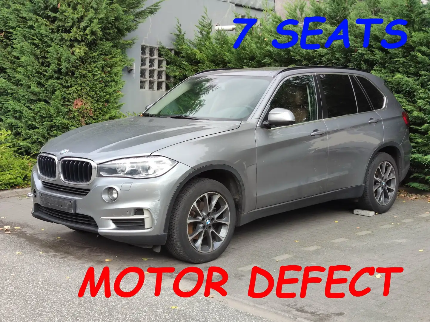 BMW X5 Sdrive25d MOTOR DEFECT *7 PL *PANO*MEMORY*CAMERA Gris - 1