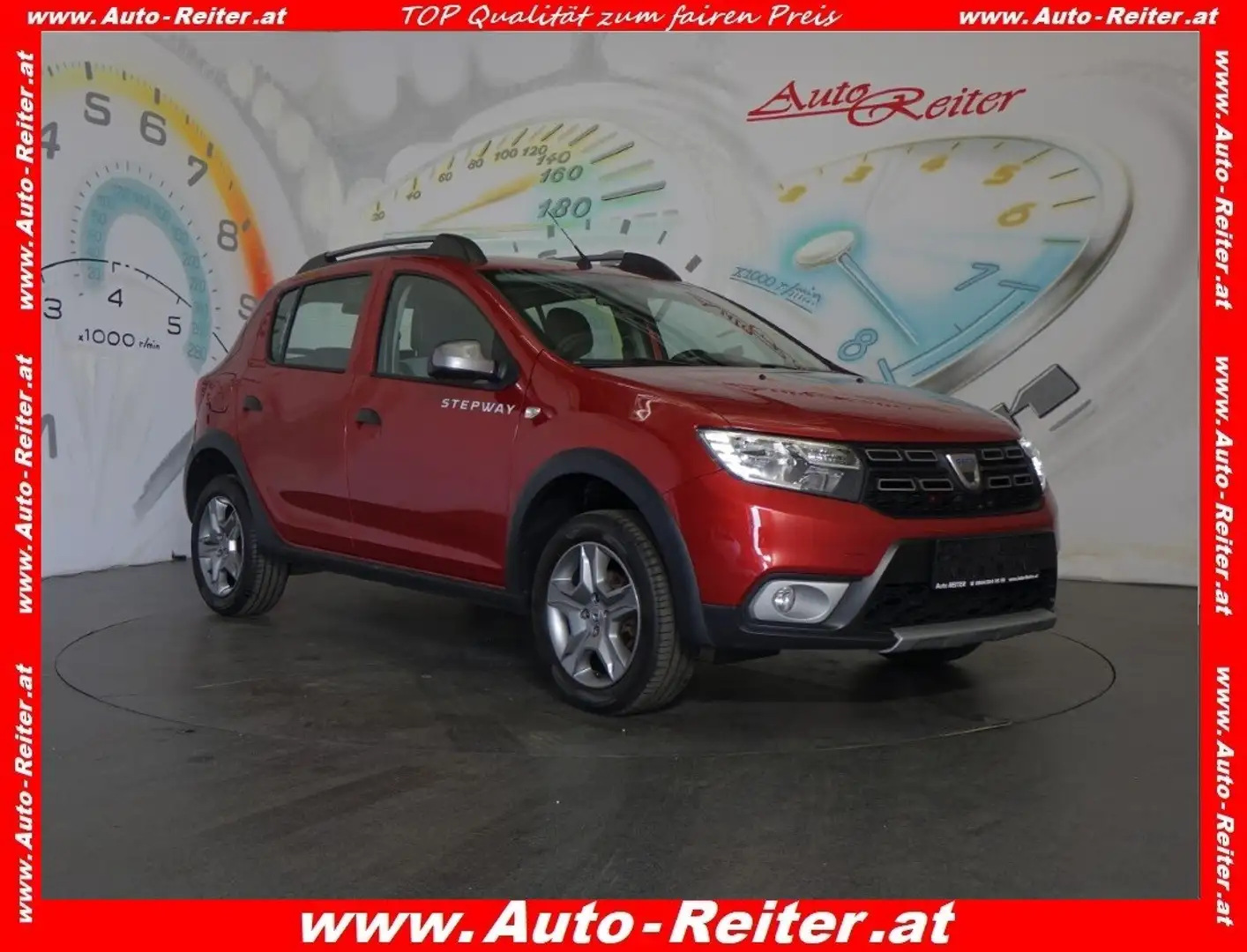 Dacia Sandero Stepway TCe 90 S&S *TEMPOMAT, KLIMA, ISOFIX* Rot - 1