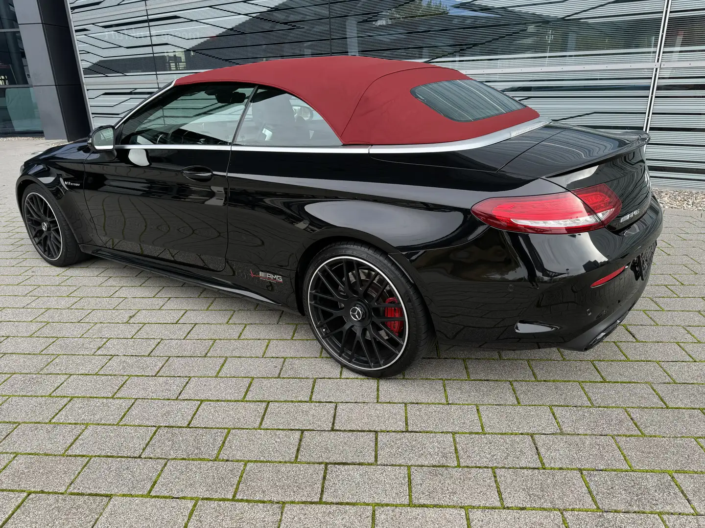 Mercedes-Benz C 63 AMG AMG C 63 Cabrio/360°/20" AMG/Verdeck rot Noir - 2