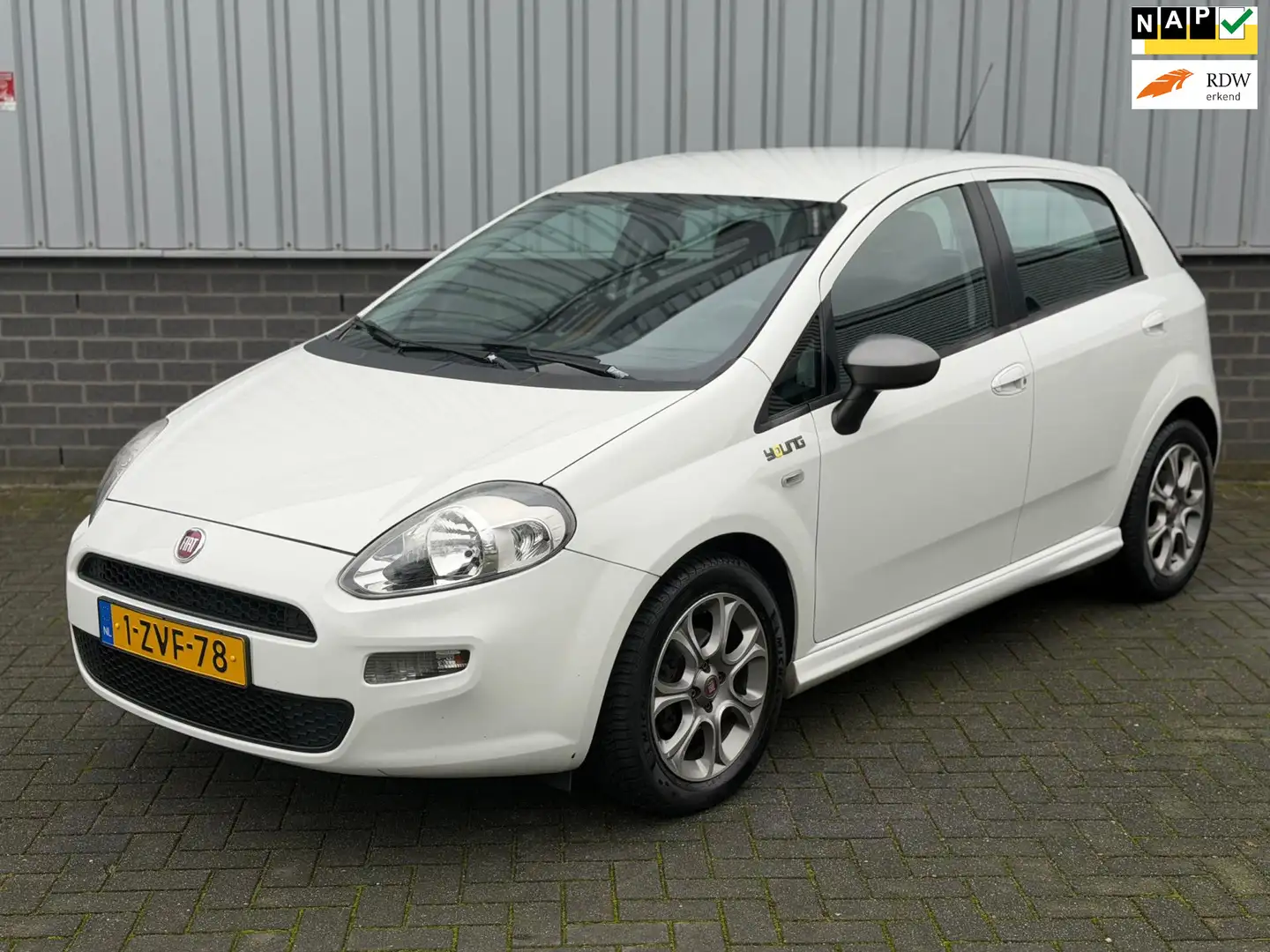 Fiat Punto Evo 0.9 TwinAir Young |Airco|CruiseControl|5 Deurs|NAP Weiß - 1