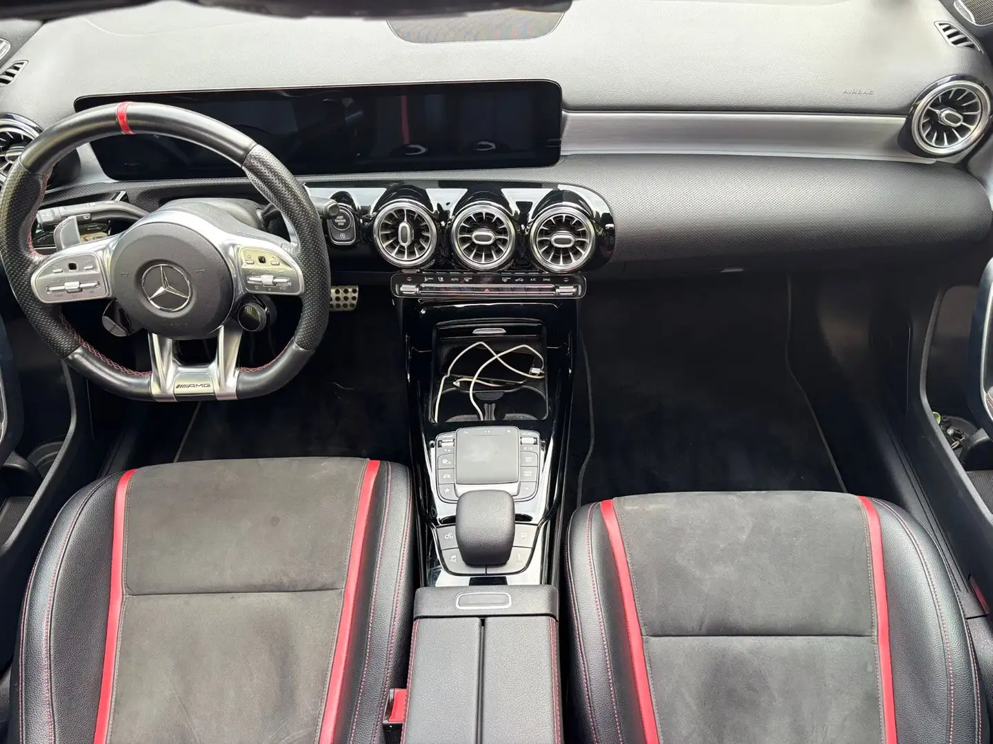 Mercedes-Benz A 45 AMG Classe A 45 S Mercedes-AMG 8G-DCT Speedshift AMG 4Matic+ Blanc - 2