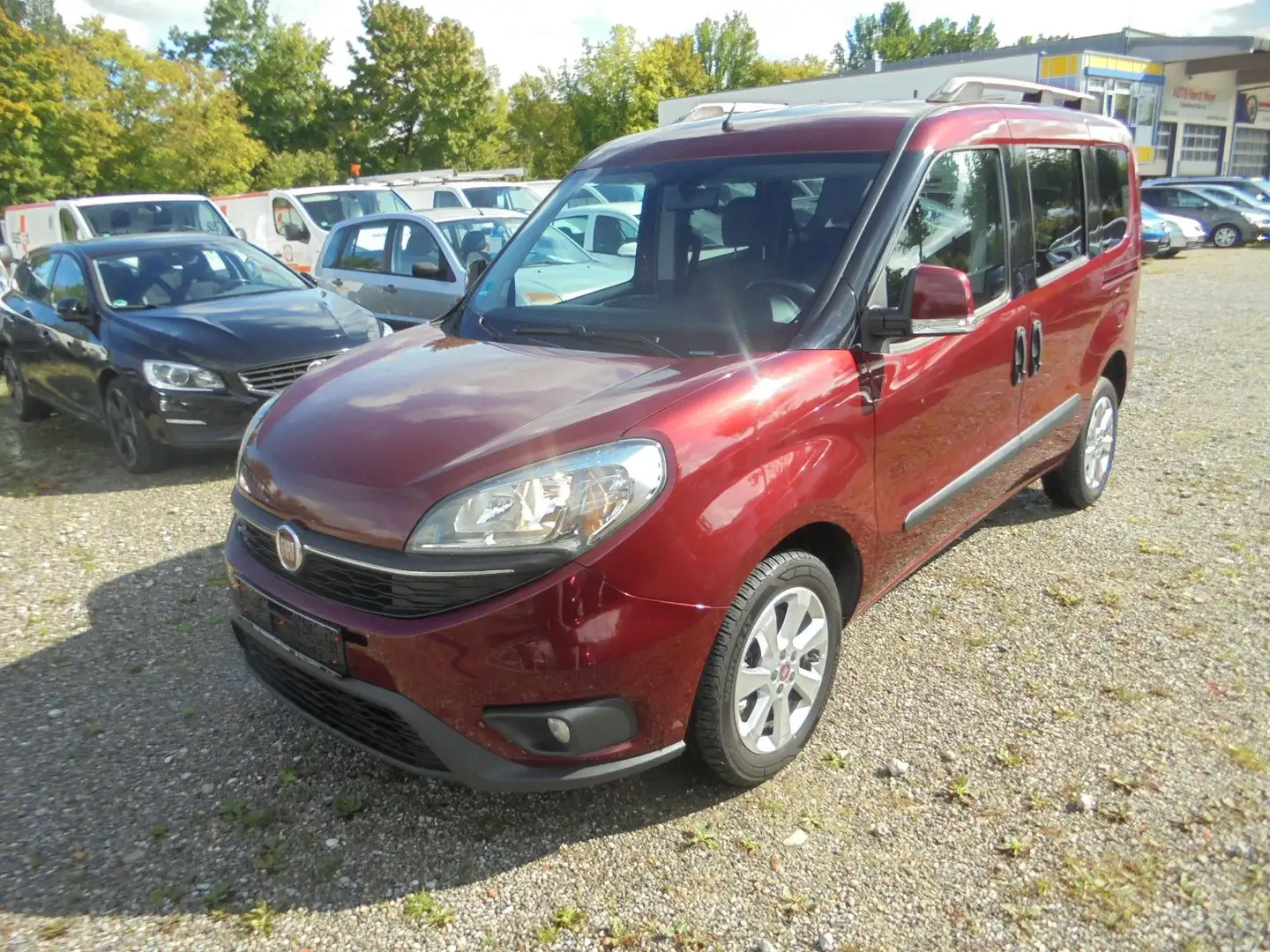Fiat Doblo Lounge 1.4 ~ 5 Sitzer ~ Gepflegt ~ Rot - 1