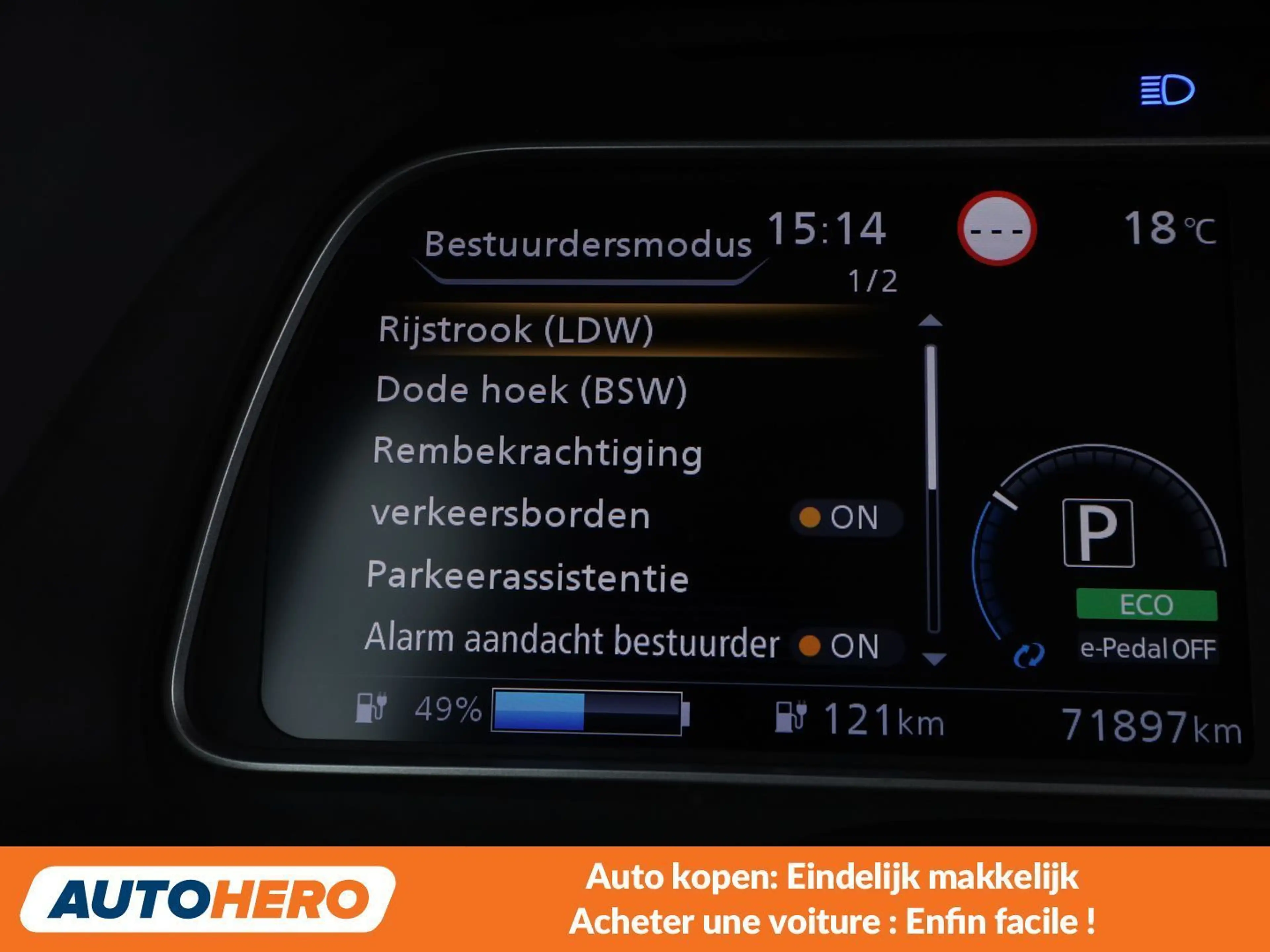 Nissan Leaf electric drive 110 kW Acenta — photo 14