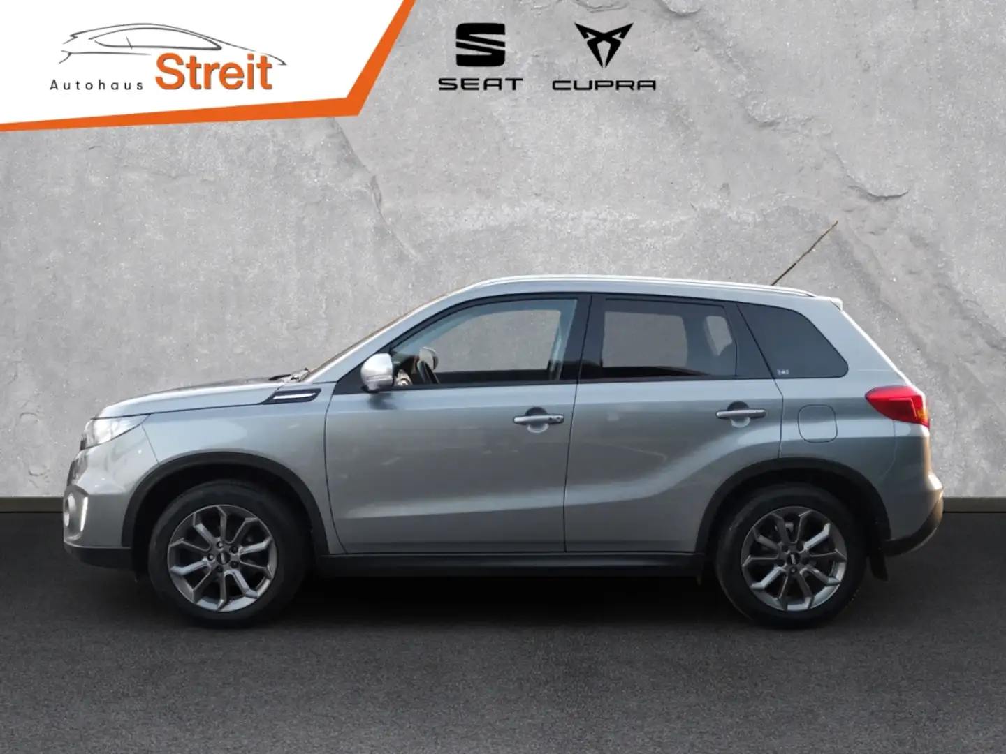 Suzuki Vitara 1,4 S 4x4 6-Gang LED Klimaautom SHZ Keyless Entry Grau - 2