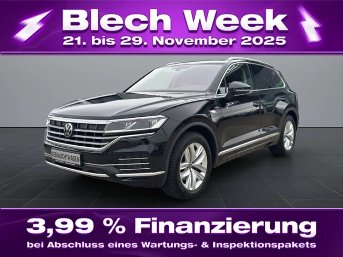 Volkswagen Touareg Atmosphere 3.0TDI 4M *AHK*LED*AID* Schwarz - 1