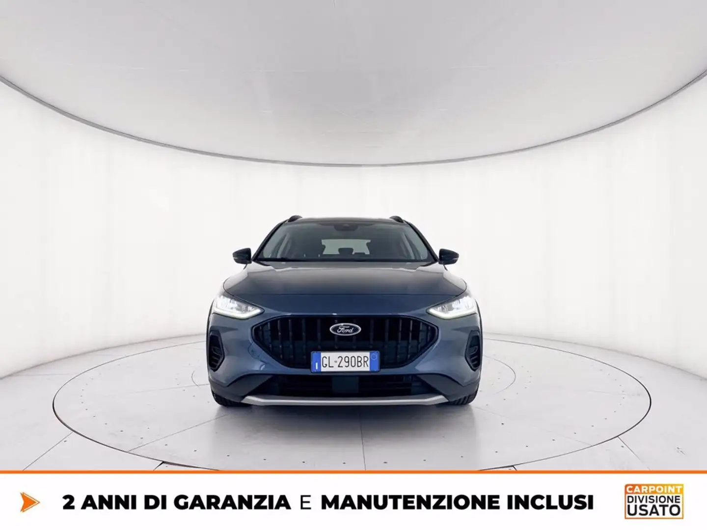 Ford Focus active 1.0 ecoboost h design 125cv Bleu - 2